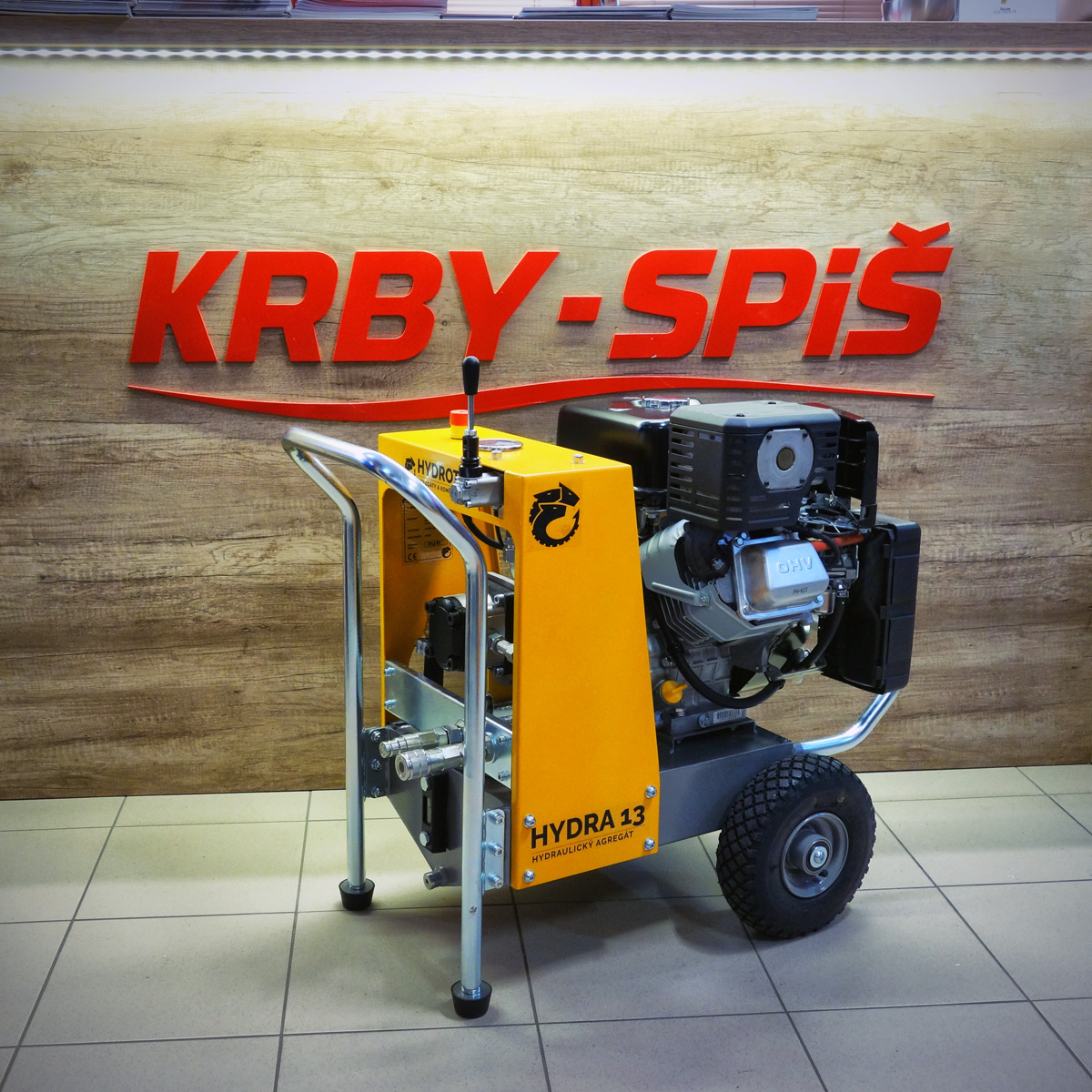 Hydraulická komínová fréza HYDROTOP 13 pro Krby Spiš Hydraulická komínová fréza HYDROTOP 13 pro Krby Spiš