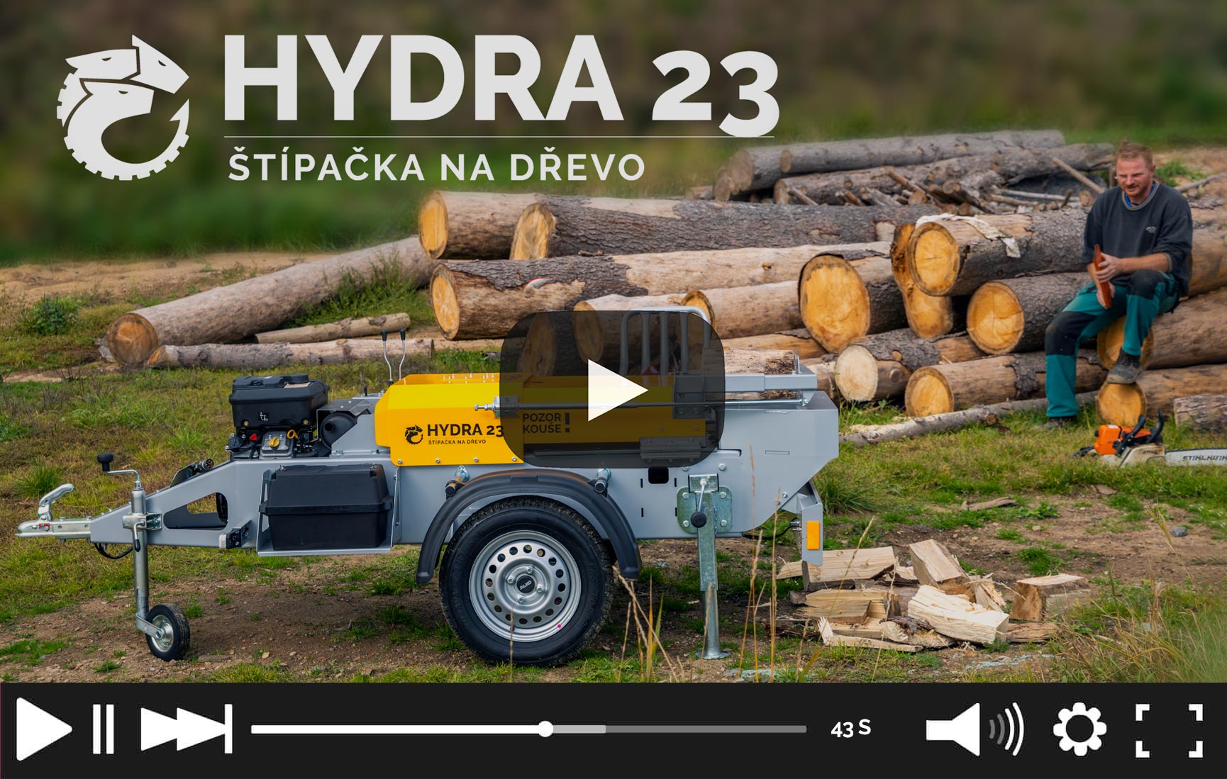 HYDRA 23 štípačka v akci